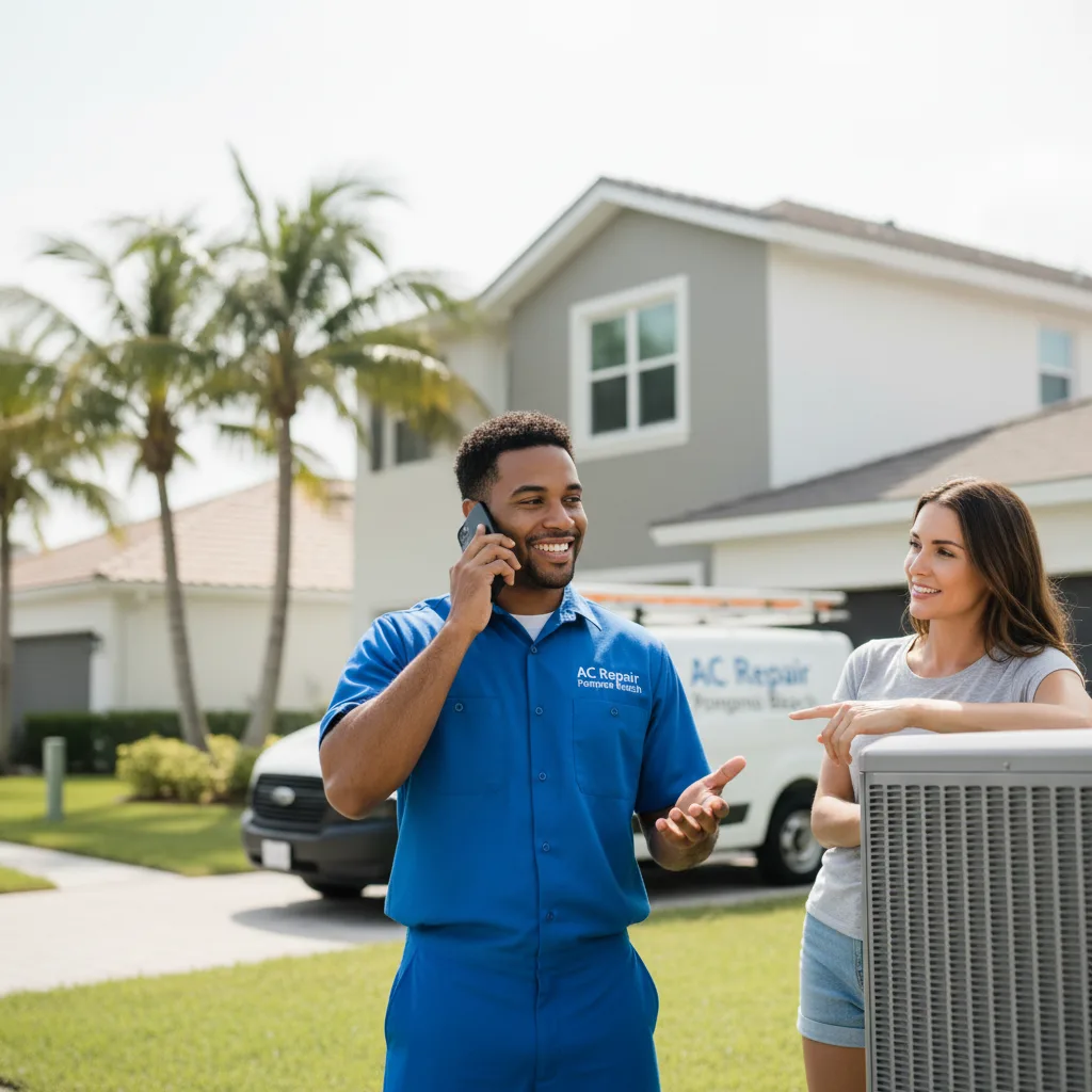 AC Repair Pompano Beach customer support in Bicknell